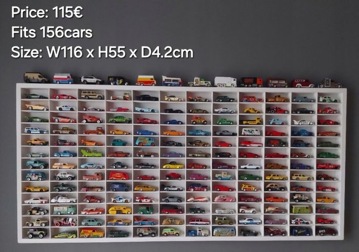 Cabinet Display Shelf Truck Kids Storage Collectibles