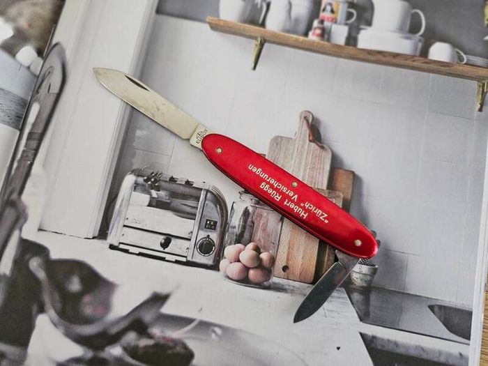 Vintage Discontinued Elinox Secretary Alox 84mm Swiss Army Knife