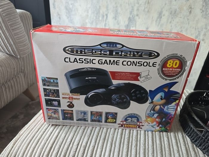 sega mega drive console