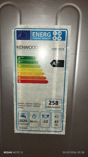 Kenwood Dishwasher