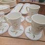 Ceramics Dinner Set, Plates, Cups, Casserole Disch, egg Image 4