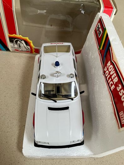 Rover 3500 Police 1/25 Polistil Rare Year 1980