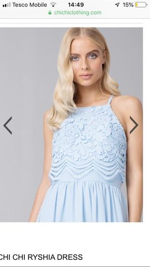 2 bridesmaid dresses