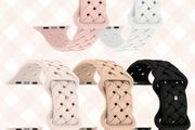 Breathable Woven Plain Silicone Butterfly Buckle Watch Bring Compatible With Apple Watchband 42mm 44mm 45mm 49mm Belt, Versatile Casual Wristband, Bracelet, Wrist Party Holiday Gift, With Apple Watch Ultra Series 9/8/7/6/5/SE/4/3/2/1