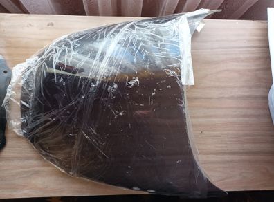 CBR 250 MC22  black tinted windscreen