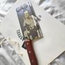 Kitchen Cleaver Knife Johnny Cash Engraved By Di'Casteel Image 3