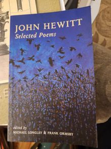 John Hewitt Selected Poems.  Paperback In Very Good Condition. 38.