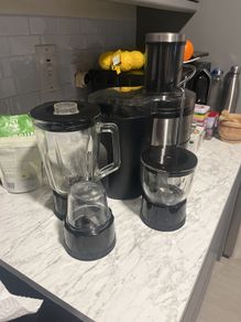 Juicer, blender, chopper and grinder