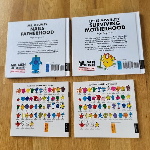 Mr Men books X 2 for 8 euro