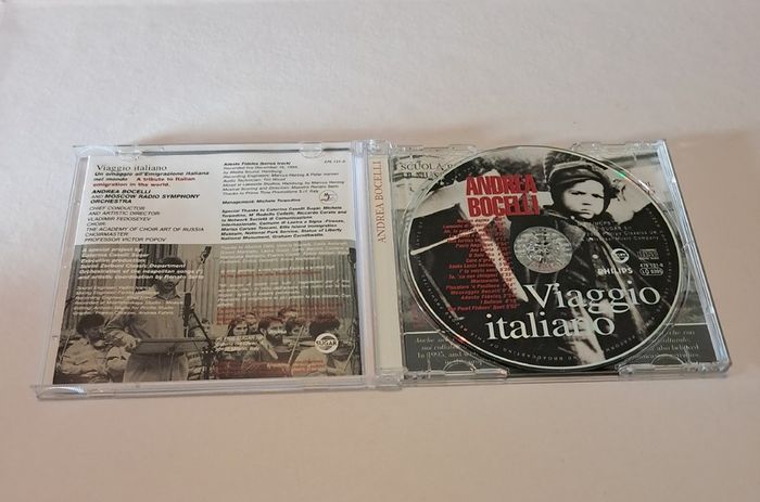 Andrea Bocelli Viaggio Italiano Special Edition CD