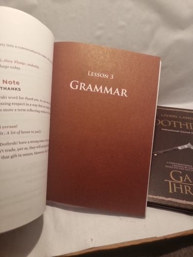 Living Language Dothraki : A Conversational Language Course Based on the Hit Original HBO Series Game of Thrones