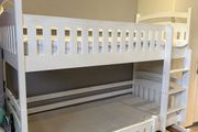 Bunk Bed with Trundle &amp; Storage