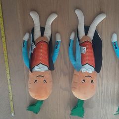 Kevin the Carrot soft toys x 3