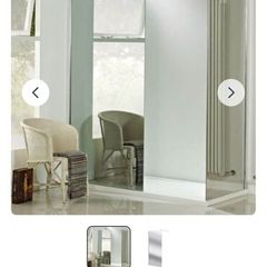 New 1000 x 1900 mirrored wetroom panel