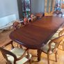 Mahogany Dining Table & 8 Chairs Image 3