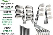 Cobra King Tec-X 2025 Irons / 5-Pw-Gw / Kbs Tour Lite Regular