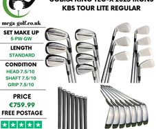 Cobra King Tec-X 2025 Irons / 5-Pw-Gw / Kbs Tour Lite Regular