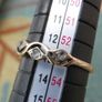 Vintage 9ct Solid Gold 375 5-Stone  Gemstone Ring Image 6