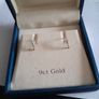 ladies 9ct gold earrings Image 3