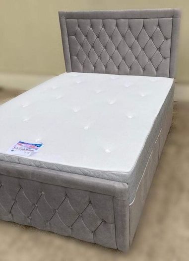 Brand New Double Monaco Bed frame and Mattress included