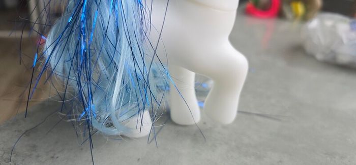 2019 HQG1C Marina Glow in the Dark Custom Ponies like MLP G1 My Little Pony