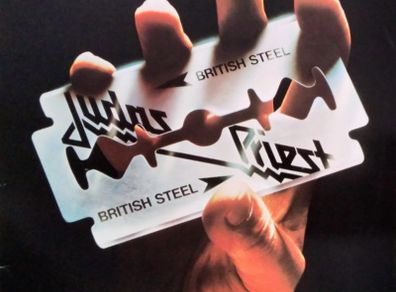 JUDAS PRIEST British Steele original 1980 Irish vinyl record in vg+ condition