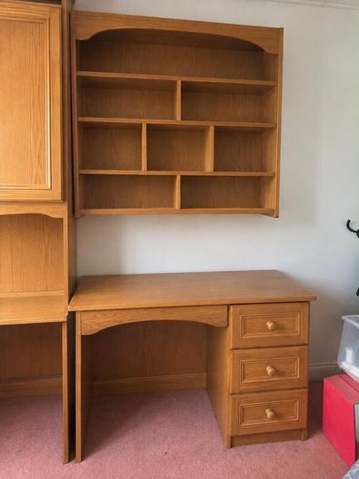 Desk Unit and storage furniture  Priced to Clear