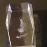 Large Glass Paperweight Image 2