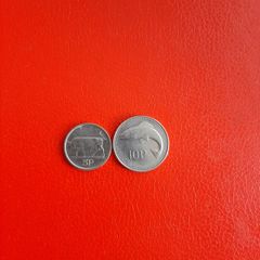 2000 Irish 5p and 10p