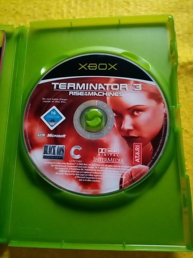 Terminator 3 Rise of the machines Xbox Original Games Original Pal version