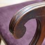 Regency Mahogany Open Armchair Image 4