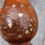 Beautiful brass inlayed lamp/occasional table Image 5