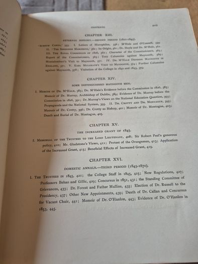 Unique Find. Maynooth College: its Centenary History, 1795-1895. John Healy. 1895.