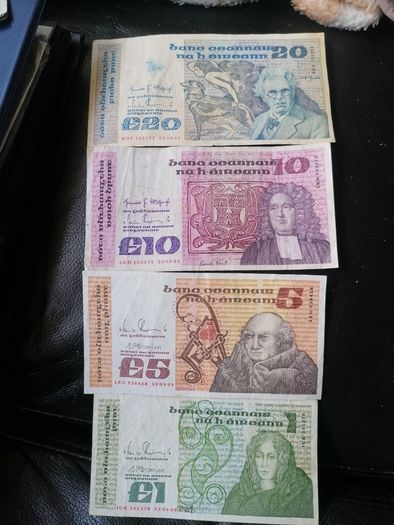 Ireland Series B Banknotes