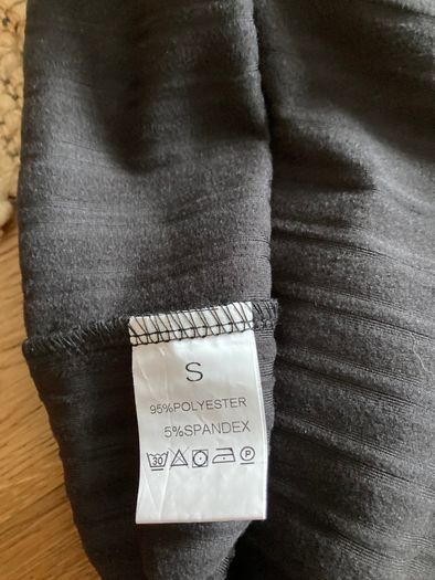 Slim Black Pencil Skirt size S (36)