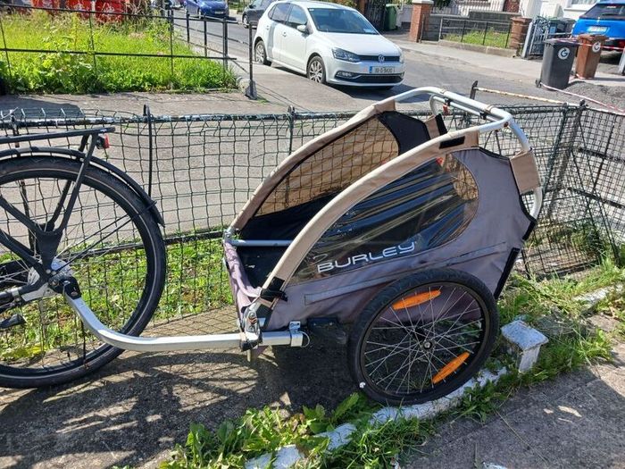 trailer with bike