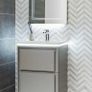 Finchley Bianco Carrara Marble Mosaic 32x37cm - Clearance Tile Image 4