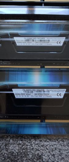 G.Skill Ripjaws DDR4- 3200Mhz - 32 GB - 4x8 GB