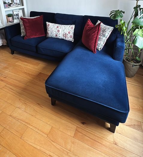 L shaped sofa