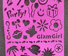 Cute Art Stencil - #