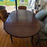 Elegant Mid-Century Modern Extendable Dining Table Image 2