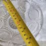 Set Of 3 - 6.5  Inches Shallow Vintage Bohemia Hand Cut Lead Crystal 24% Au Plomb Czechoslovakia Dish Bowl Image 3