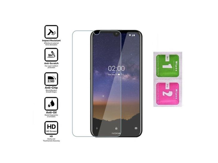 For Nokia 2.2 Tempered Glass Premium Screen Protector Guard Film New - FHT06NTG