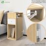 Set of 2 Narrow Bedside Table Image 3