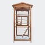 Large Aviary Wood Bird Cage ..free Nationwide Delivery Image 2