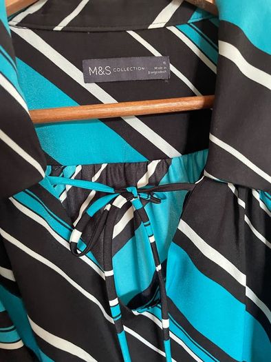 M&S collection striped ladies top