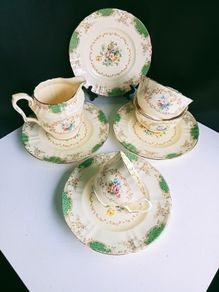 Vintage Crown Staffordshire part of tea set