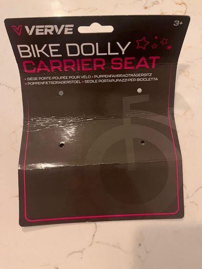 Doll carrier for bike
