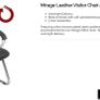 visitors chair MIRAGE Leather Image 2