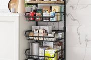 NEW SALE | Storage Rack,kitchen Trolley,Vegetable Trolley on Wheels,4 Tier
